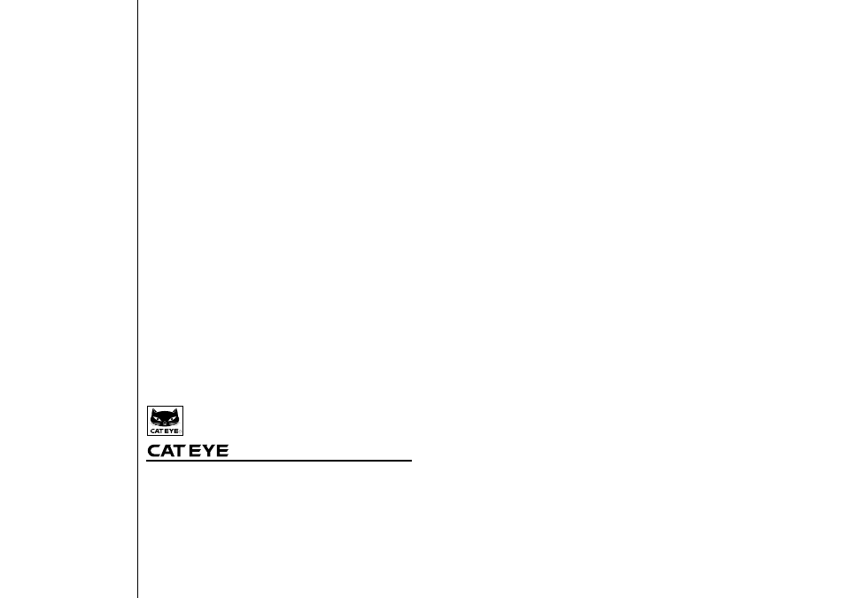 Co.,ltd | CatEye EC-35OO User Manual | Page 13 / 13