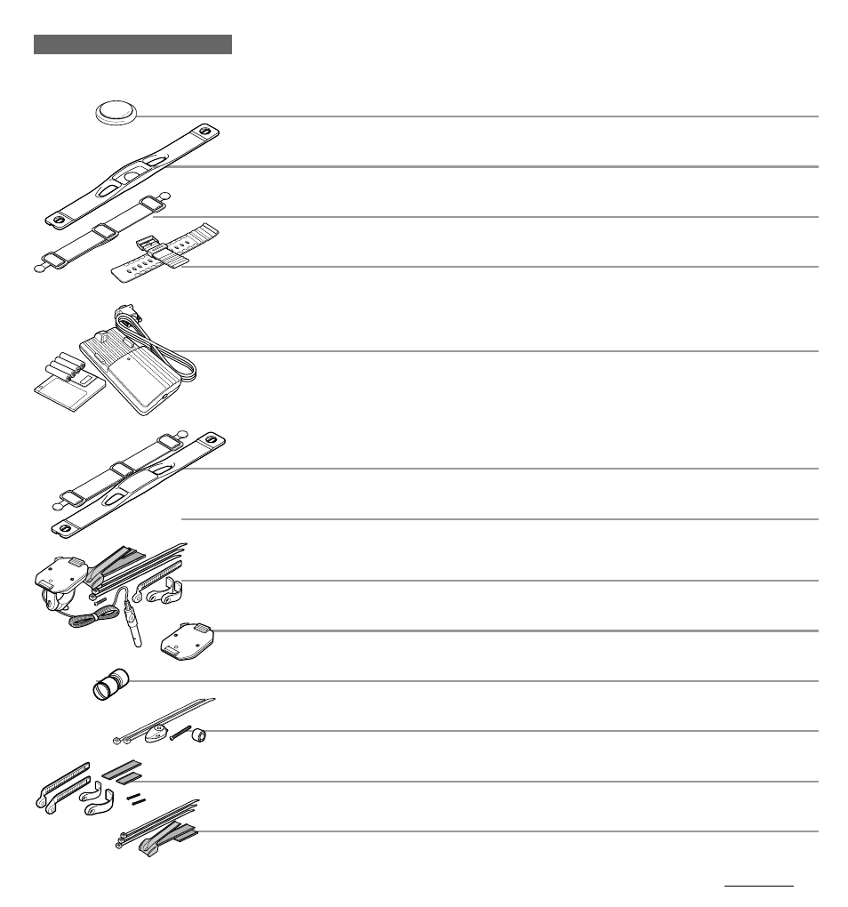 Accessories | CatEye MSC-2Dx User Manual | Page 32 / 33