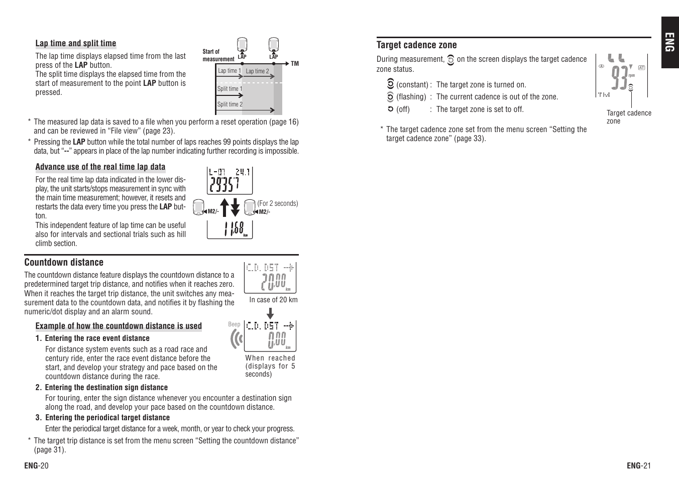 CatEye CC-TR200DW (V2c) User Manual | Page 11 / 21