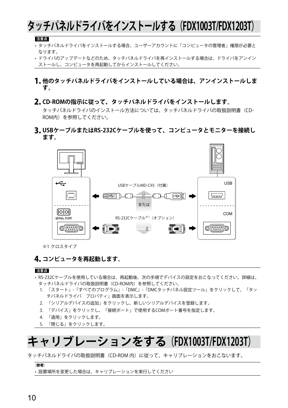 Eizo DuraVision FDX1003 / FDX1003T 取扱説明書 User Manual | Page 12 / 84