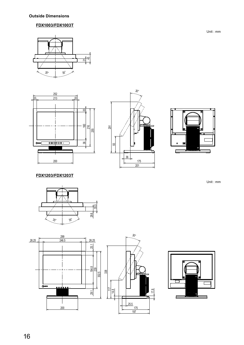 Eizo DuraVision FDX1003 / FDX1003T 取扱説明書 User Manual | Page 33 / 84