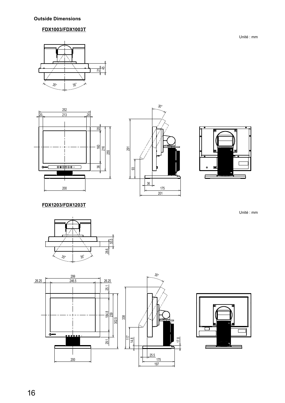 Eizo DuraVision FDX1003 / FDX1003T 取扱説明書 User Manual | Page 65 / 84