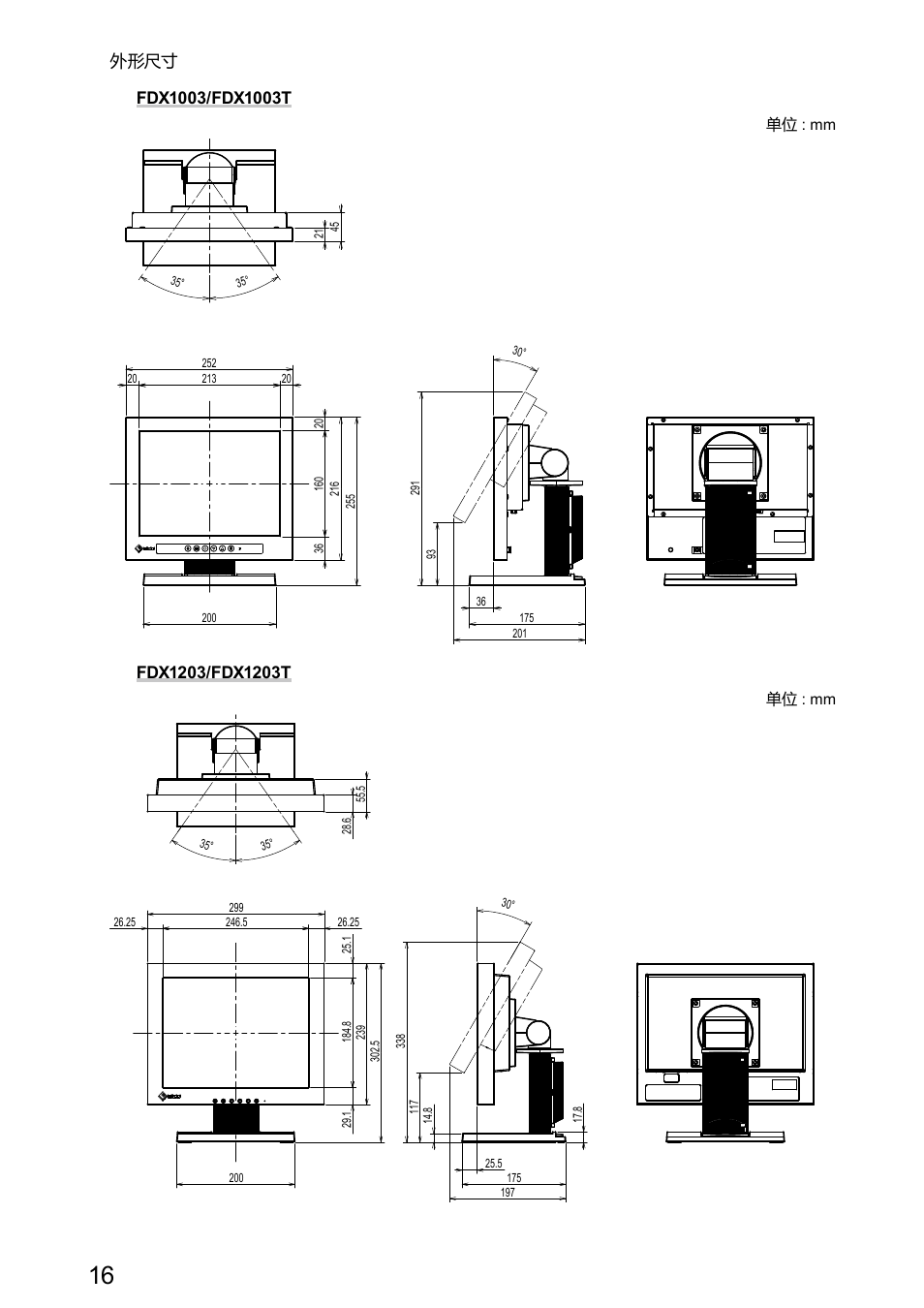 Eizo DuraVision FDX1003 / FDX1003T 取扱説明書 User Manual | Page 81 / 84