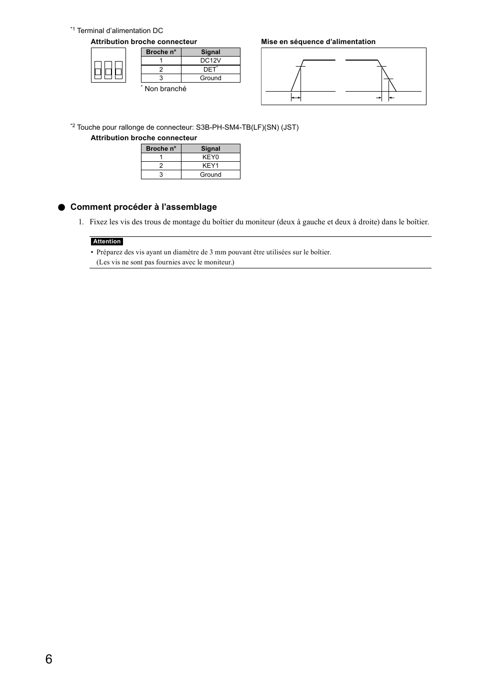 Comment procéder à l’assemblage | Eizo DuraVision FDX1501 / FDX1501T 取扱説明書 User Manual | Page 41 / 58