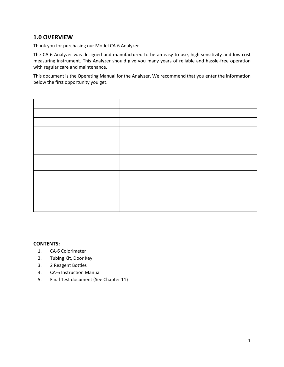 Electro-Chemical Devices (ECD) CA6 Hardness Analyzer User Manual | Page 12 / 83