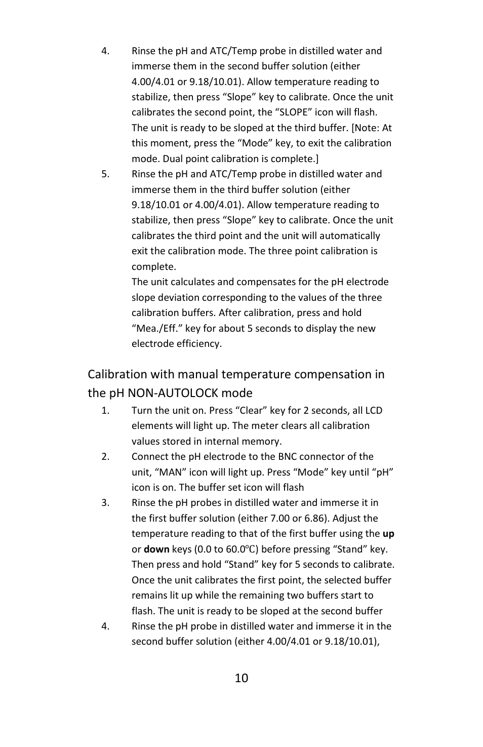 Electro-Chemical Devices (ECD) L20 User Manual | Page 10 / 20