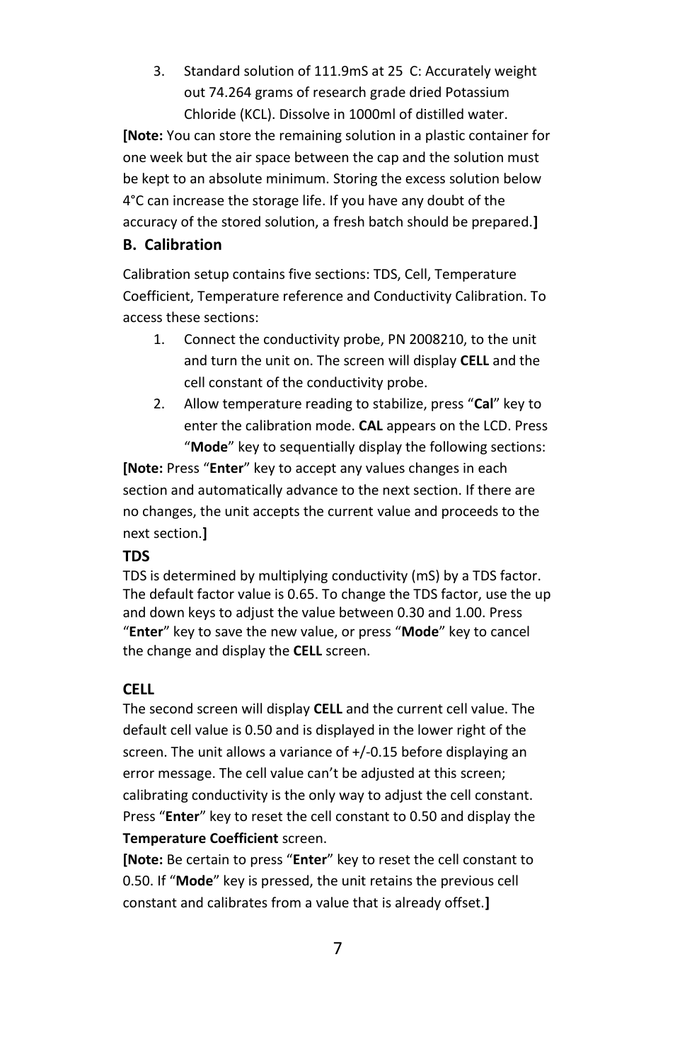 Electro-Chemical Devices (ECD) H10C User Manual | Page 7 / 12