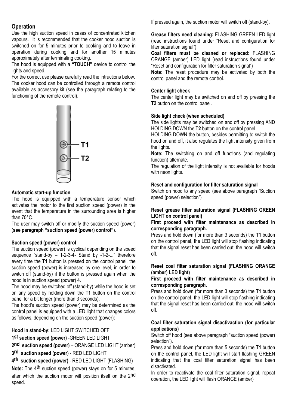 ELICA ALBA CUBO User Manual | Page 17 / 116