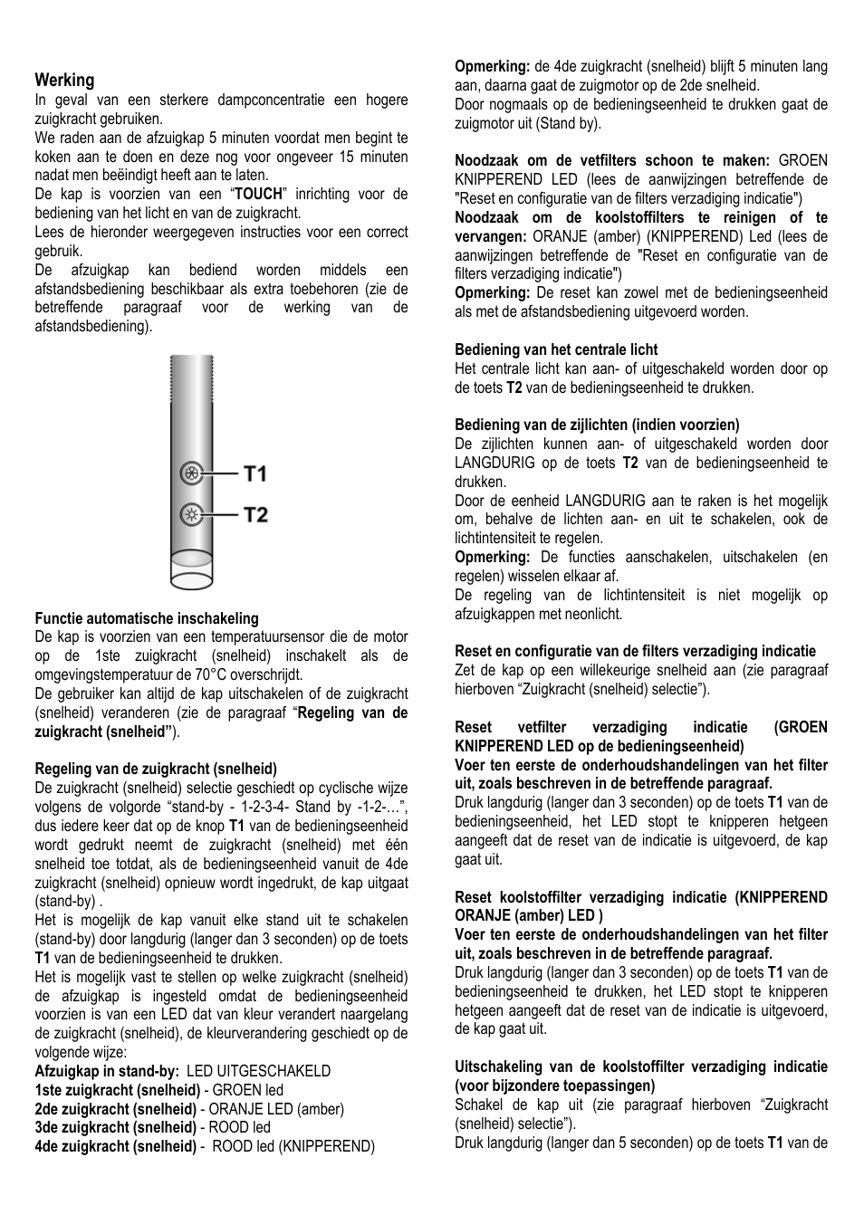 ELICA ALBA CUBO User Manual | Page 27 / 116