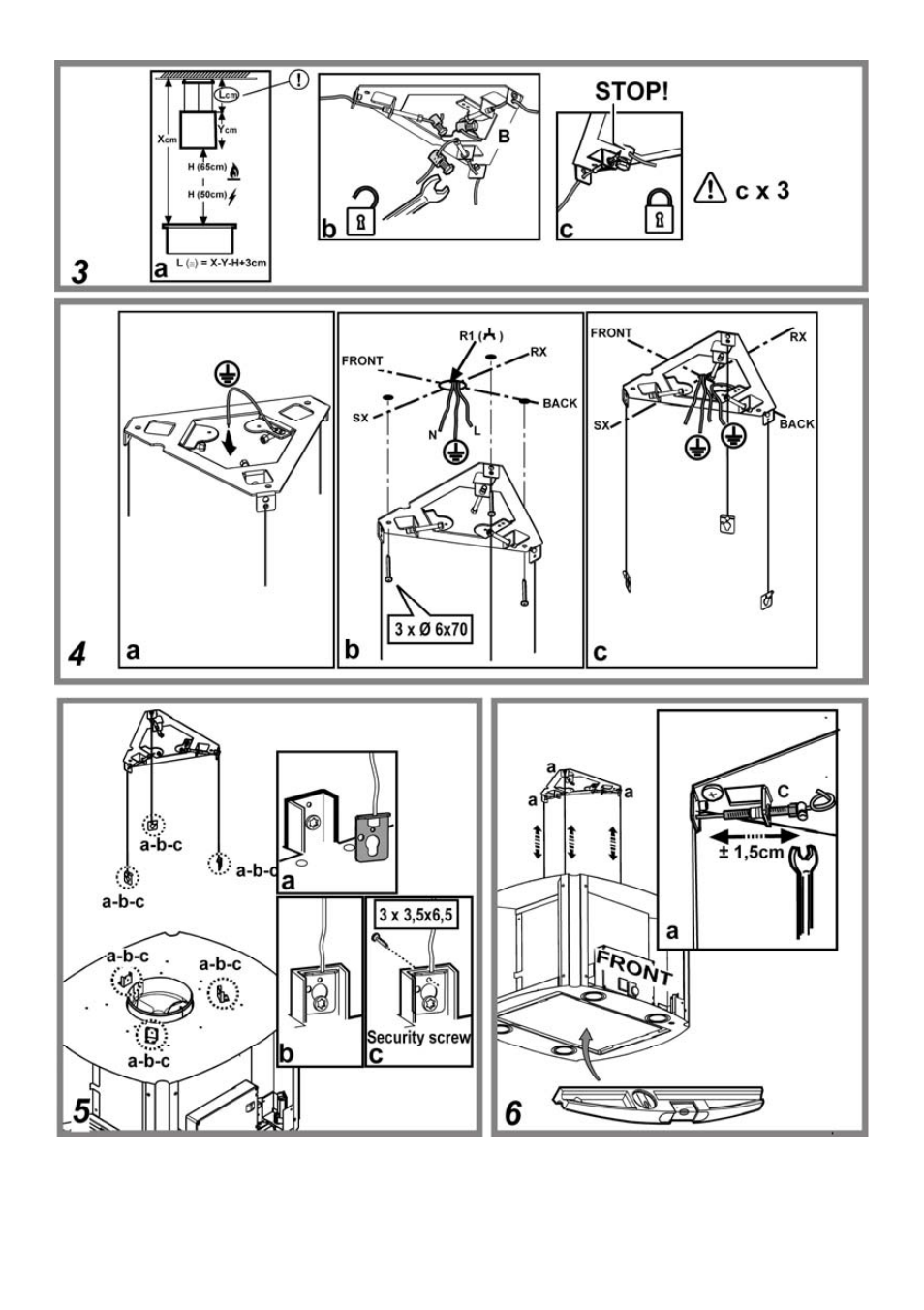 ELICA ALBA CUBO User Manual | Page 3 / 116