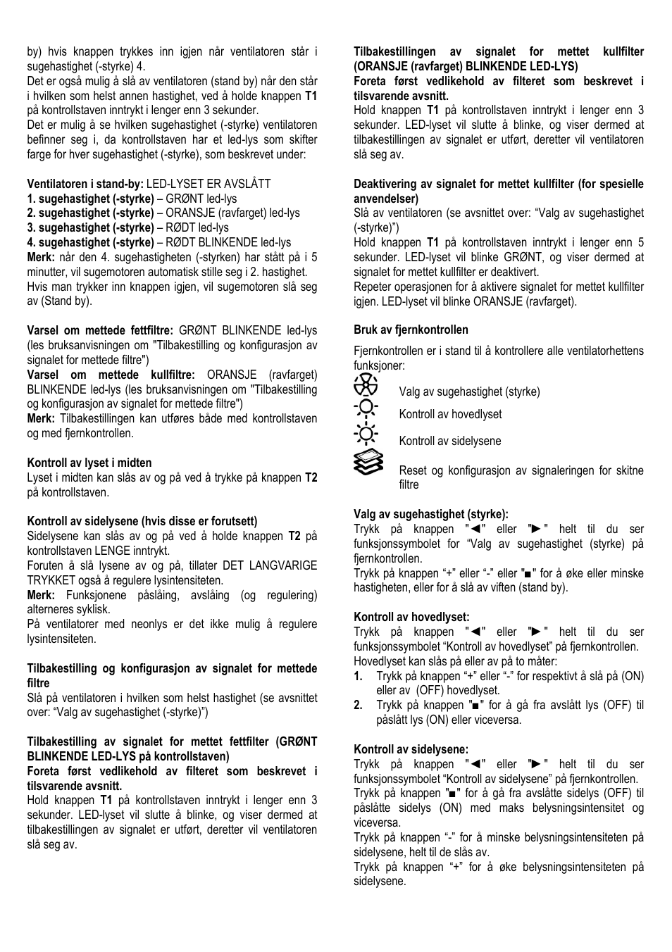 ELICA ALBA CUBO User Manual | Page 97 / 116