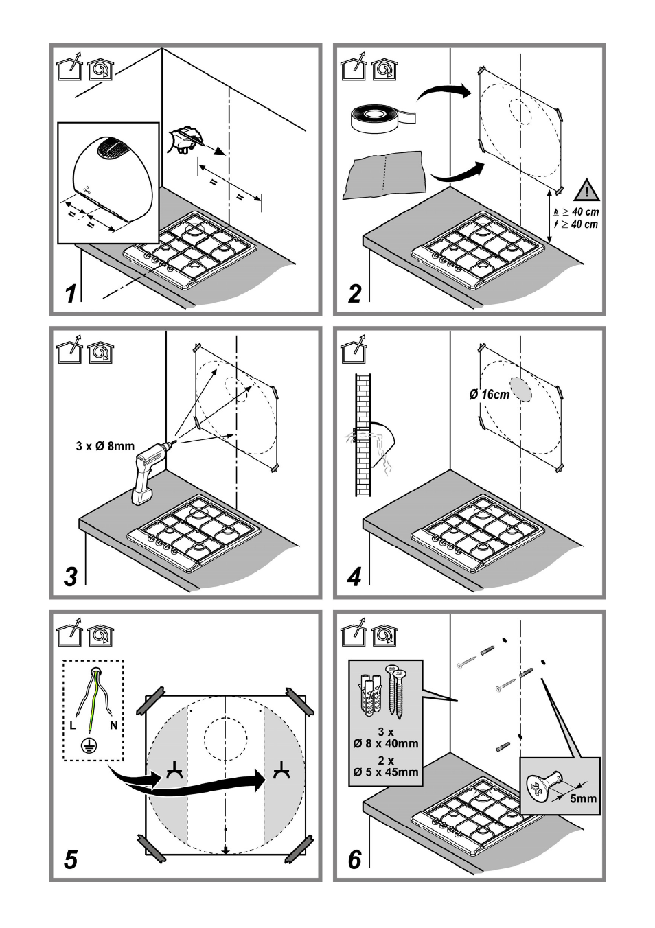 ELICA BUBBLE User Manual | Page 2 / 100