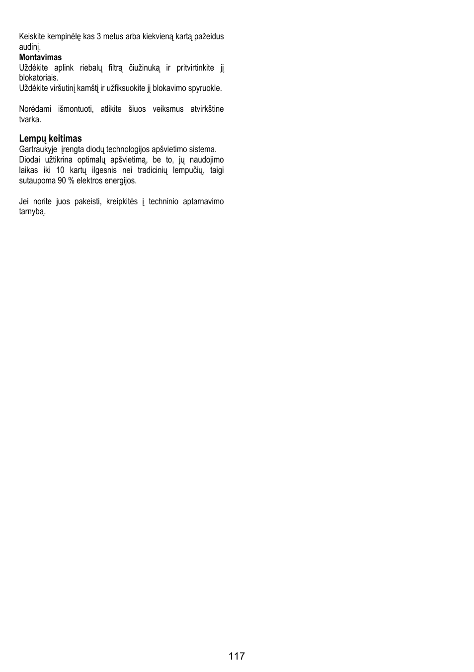 ELICA CHROME User Manual | Page 117 / 148