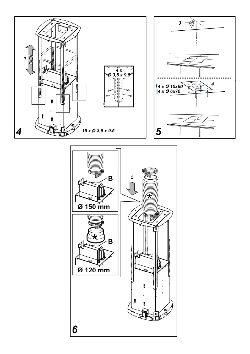 ELICA CHROME User Manual | Page 3 / 148