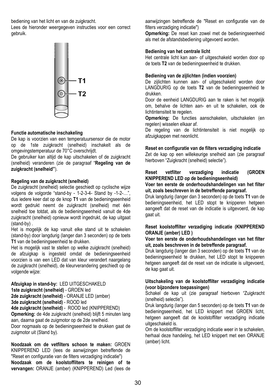 ELICA CHROME User Manual | Page 30 / 148