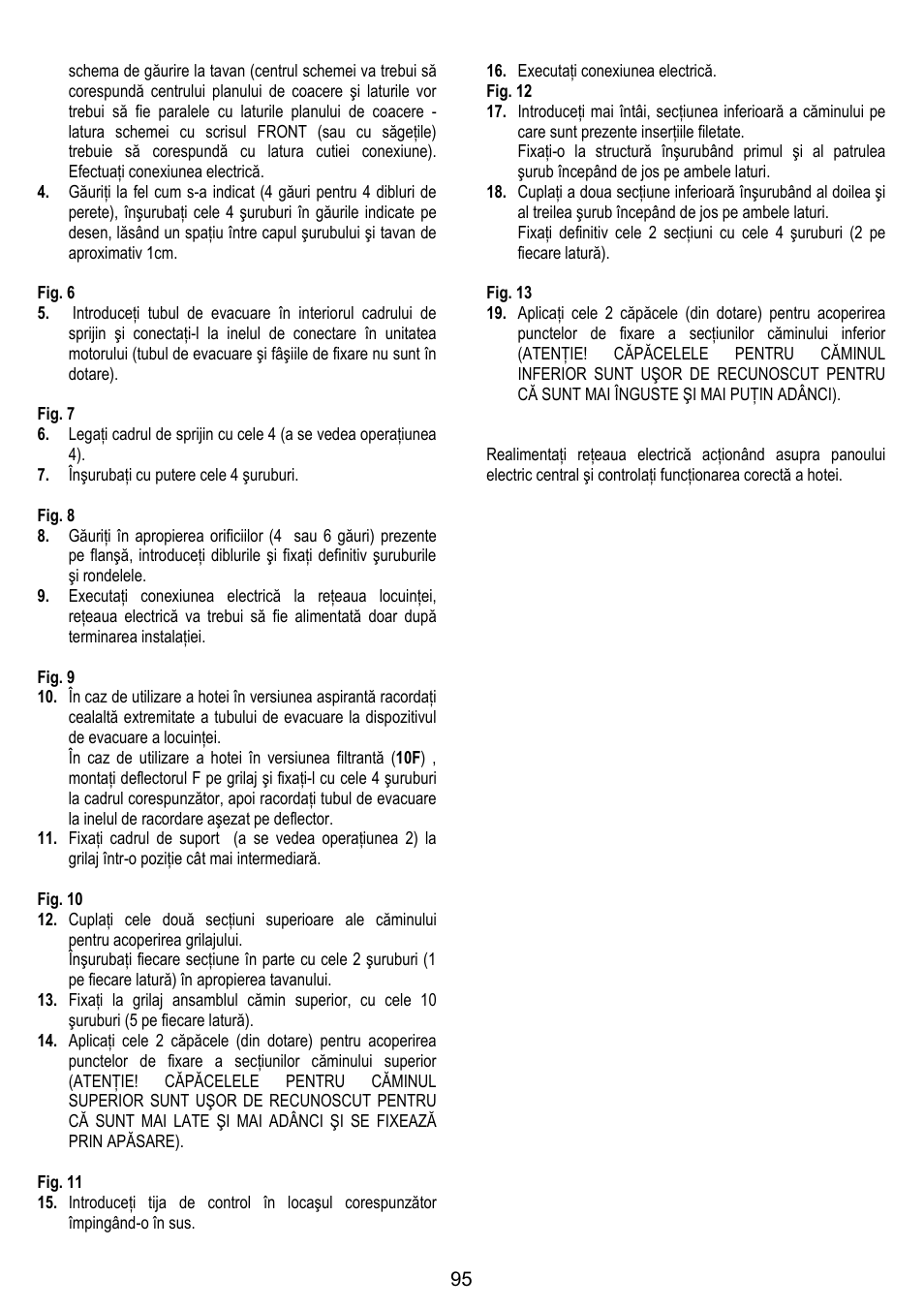 ELICA CHROME User Manual | Page 95 / 148