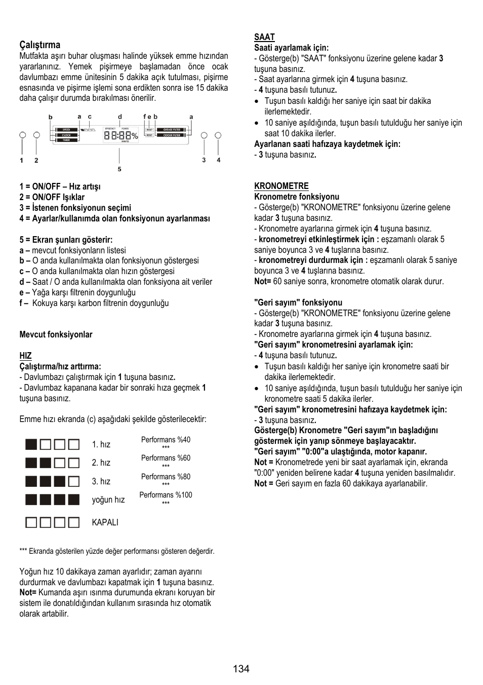 ELICA CIRCUS PLUS User Manual | Page 134 / 144