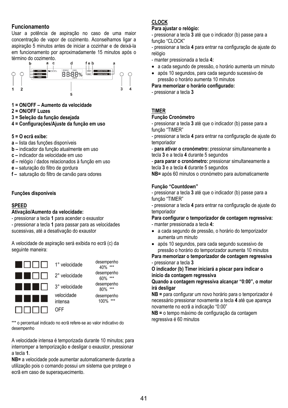 ELICA CIRCUS PLUS User Manual | Page 41 / 144