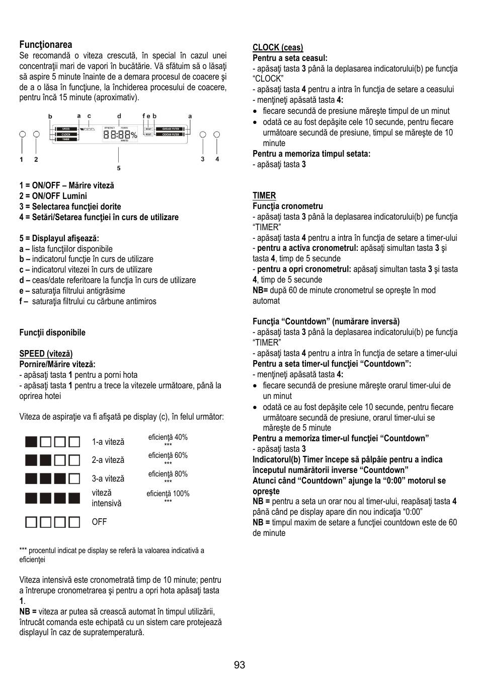 ELICA CIRCUS PLUS User Manual | Page 93 / 144