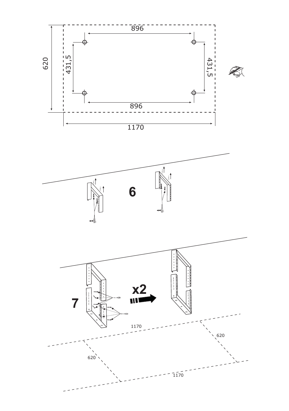 X2 6 7 | ELICA CLOUD NINE User Manual | Page 5 / 24