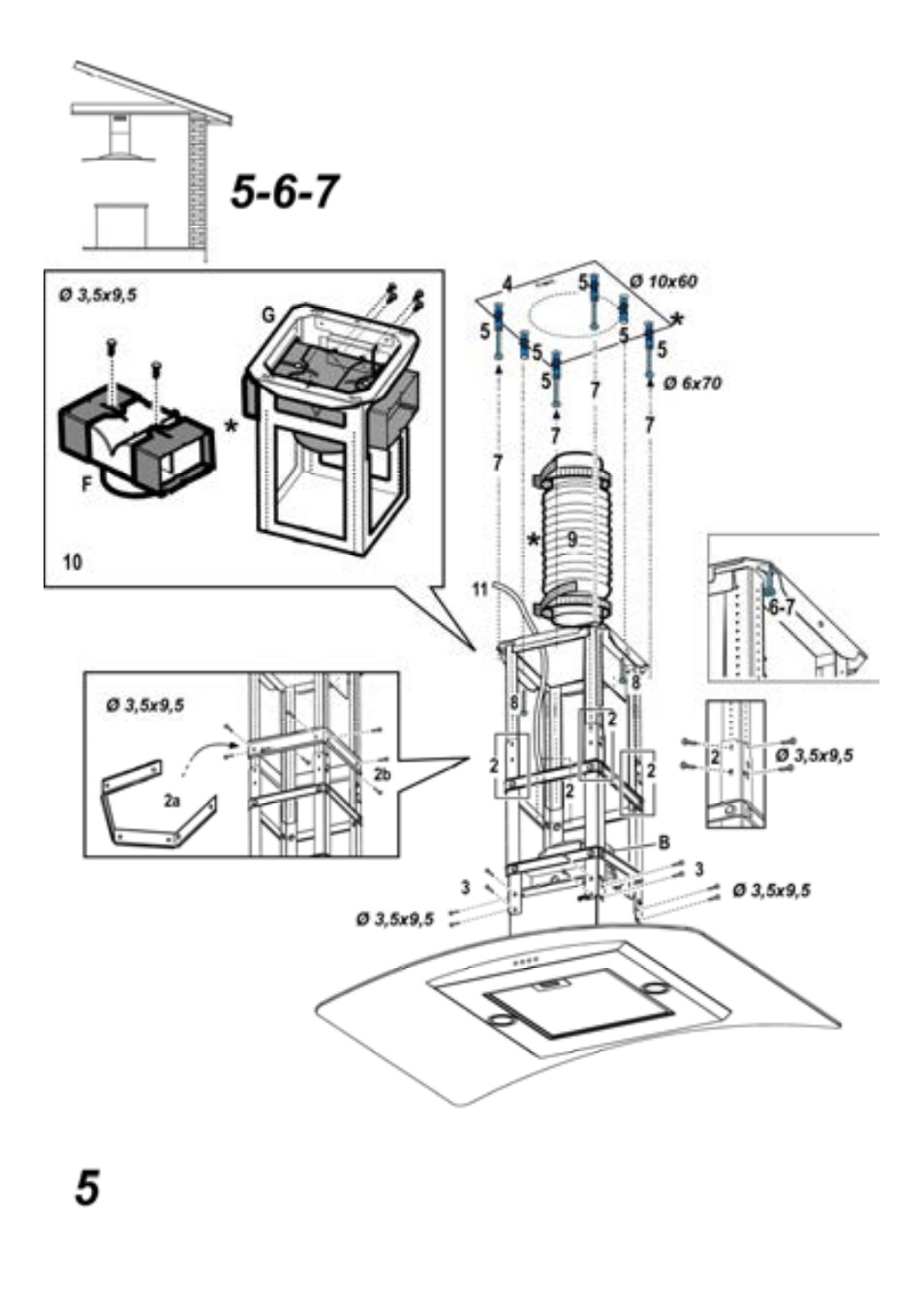 ELICA FLAT GLASS User Manual | Page 5 / 64