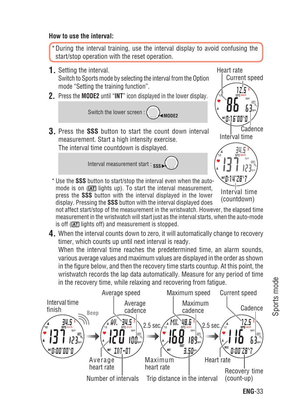 CatEye Q3 User Manual | Page 34 / 79