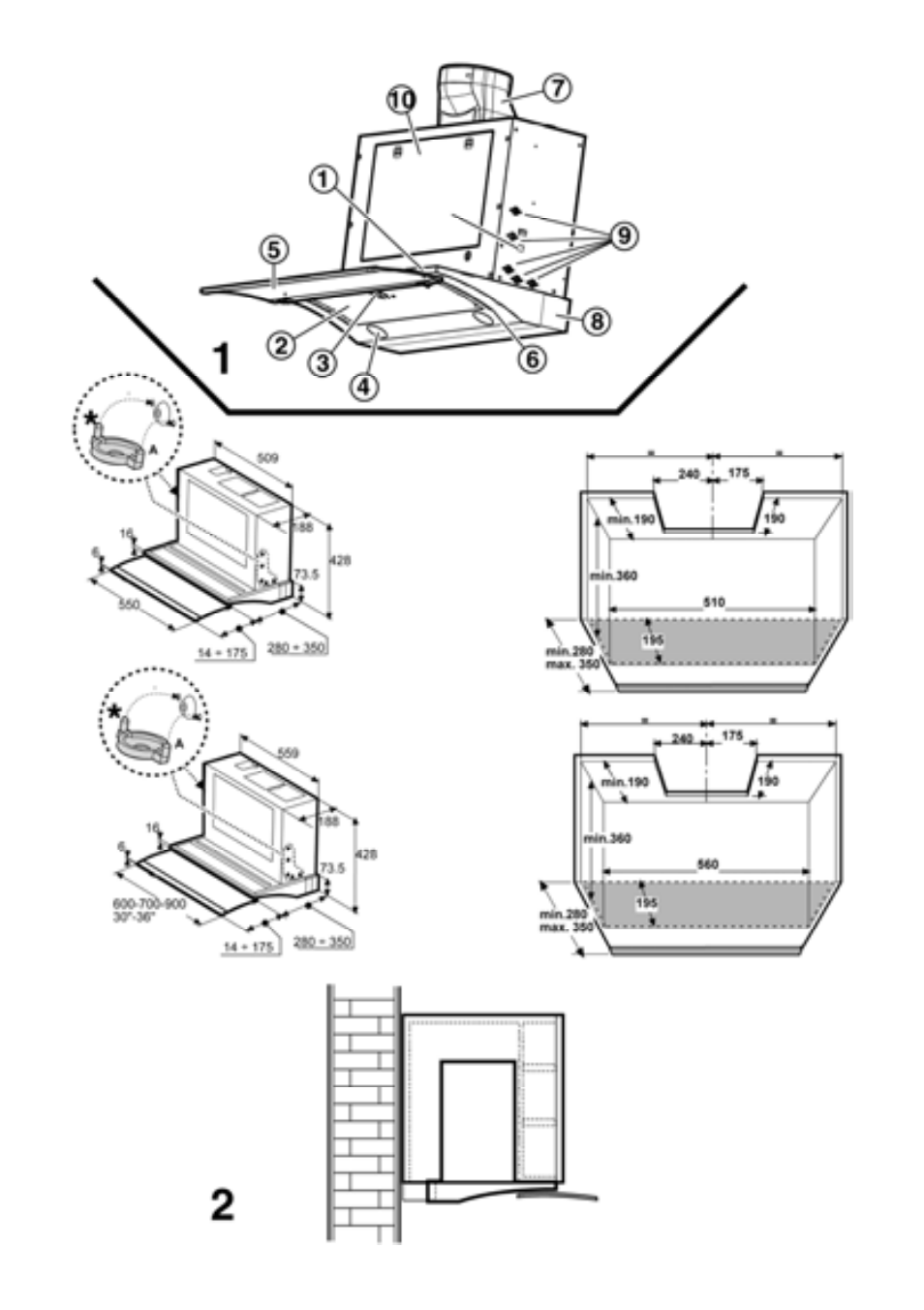 ELICA GLIDE User Manual | Page 2 / 96