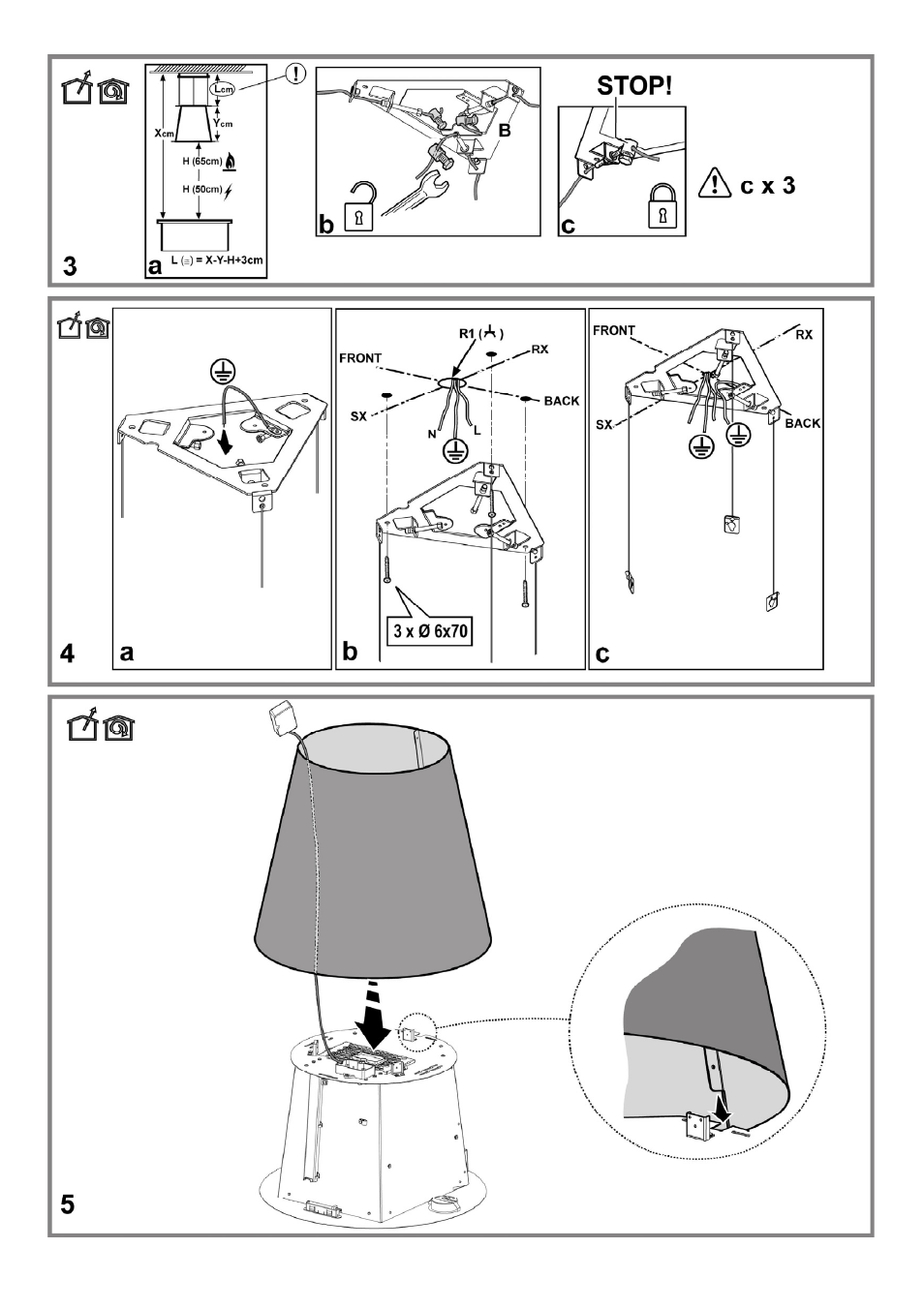 ELICA JUNO User Manual | Page 4 / 72