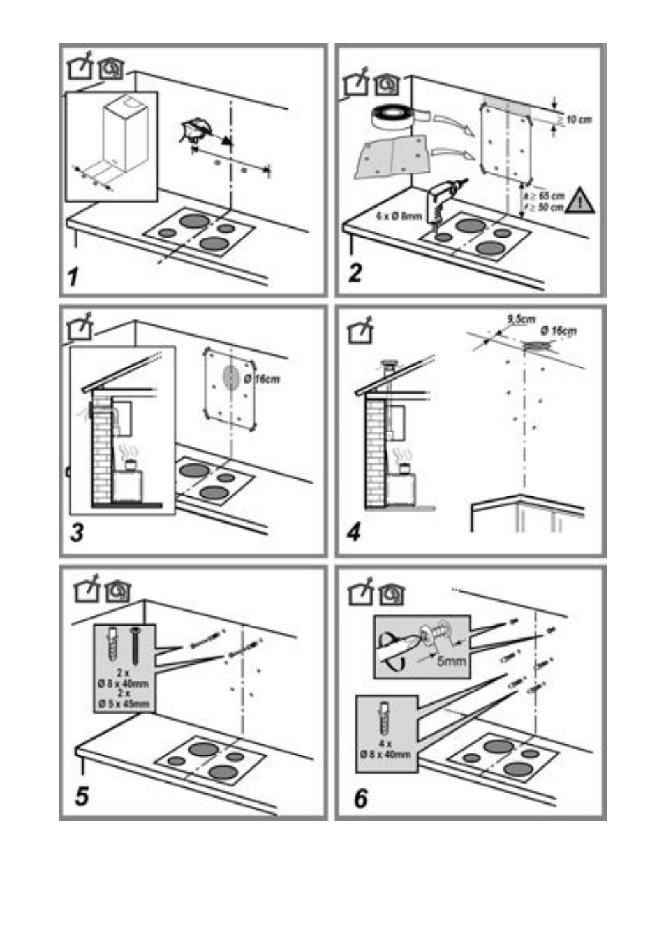 ELICA KUADRA User Manual | Page 2 / 96