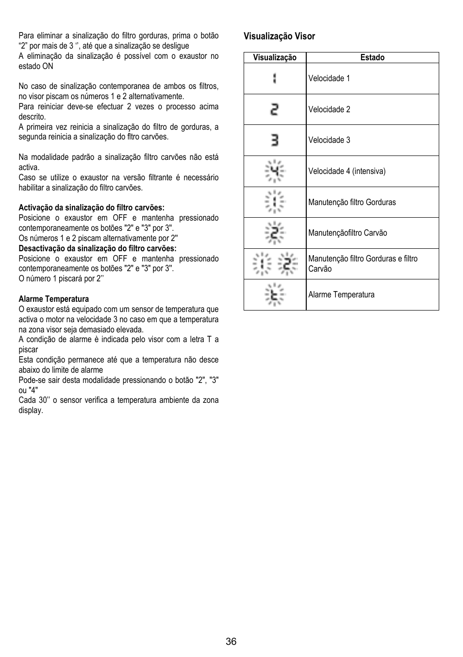 ELICA KUADRA User Manual | Page 36 / 96