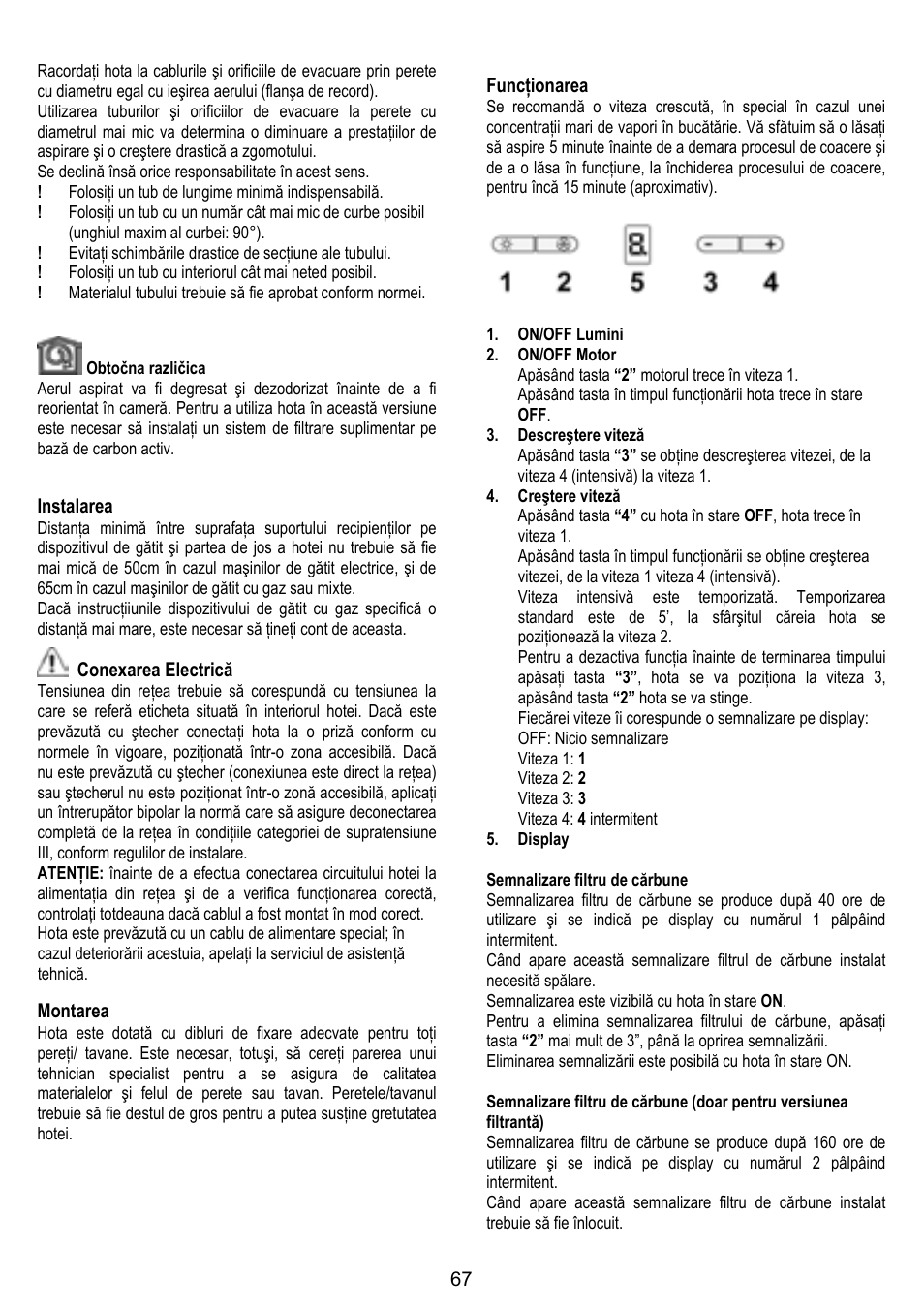 ELICA KUADRA User Manual | Page 67 / 96