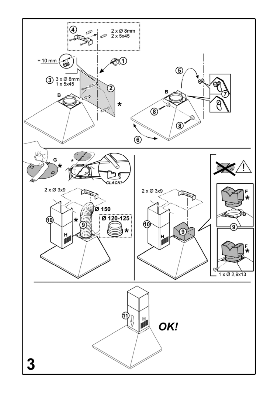 ELICA MISSY User Manual | Page 3 / 64