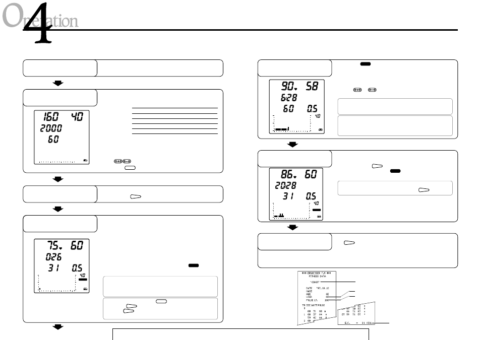 Isopower (constant load) training | CatEye MODEL EC-1600 User Manual | Page 20 / 32