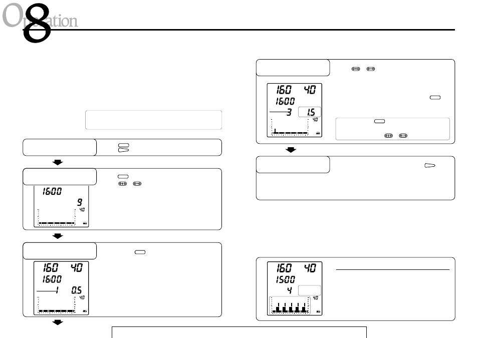 Setting your own training pattern | CatEye MODEL EC-1600 User Manual | Page 24 / 32