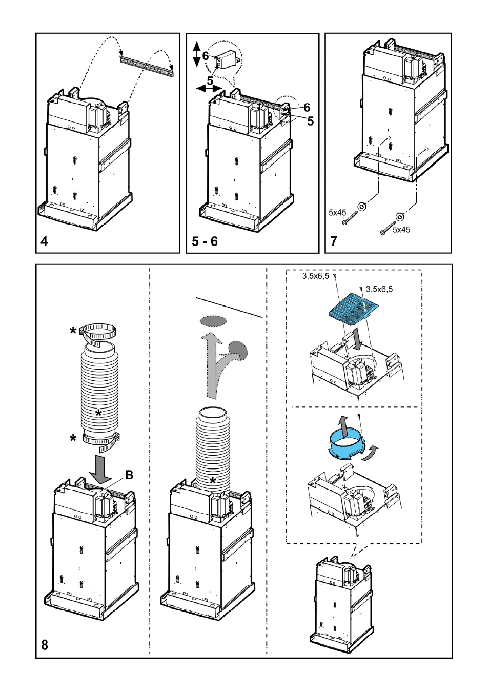 ELICA SPACE User Manual | Page 4 / 136