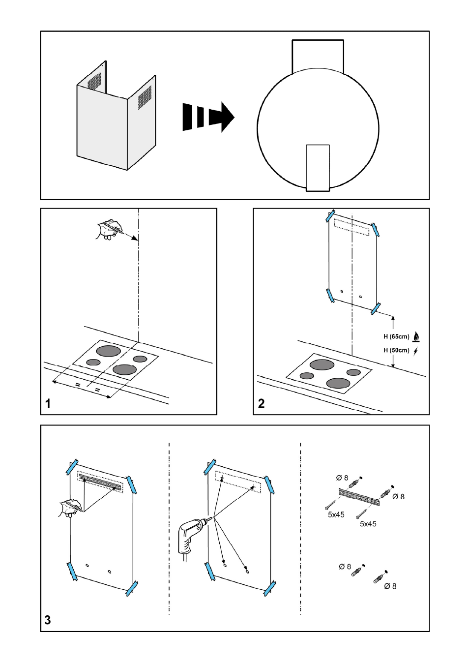 ELICA SPACE User Manual | Page 6 / 136