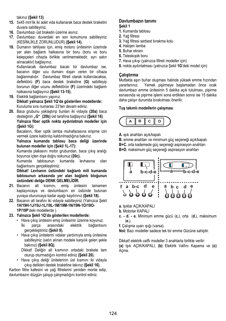 ELICA STENAR User Manual | Page 124 / 132