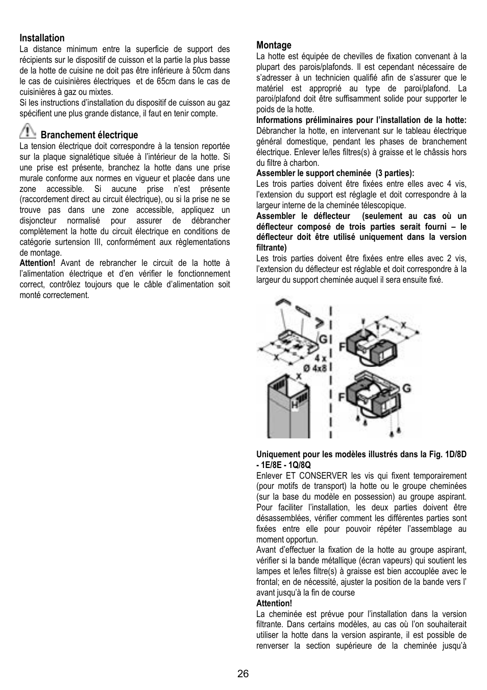 ELICA STENAR User Manual | Page 26 / 132