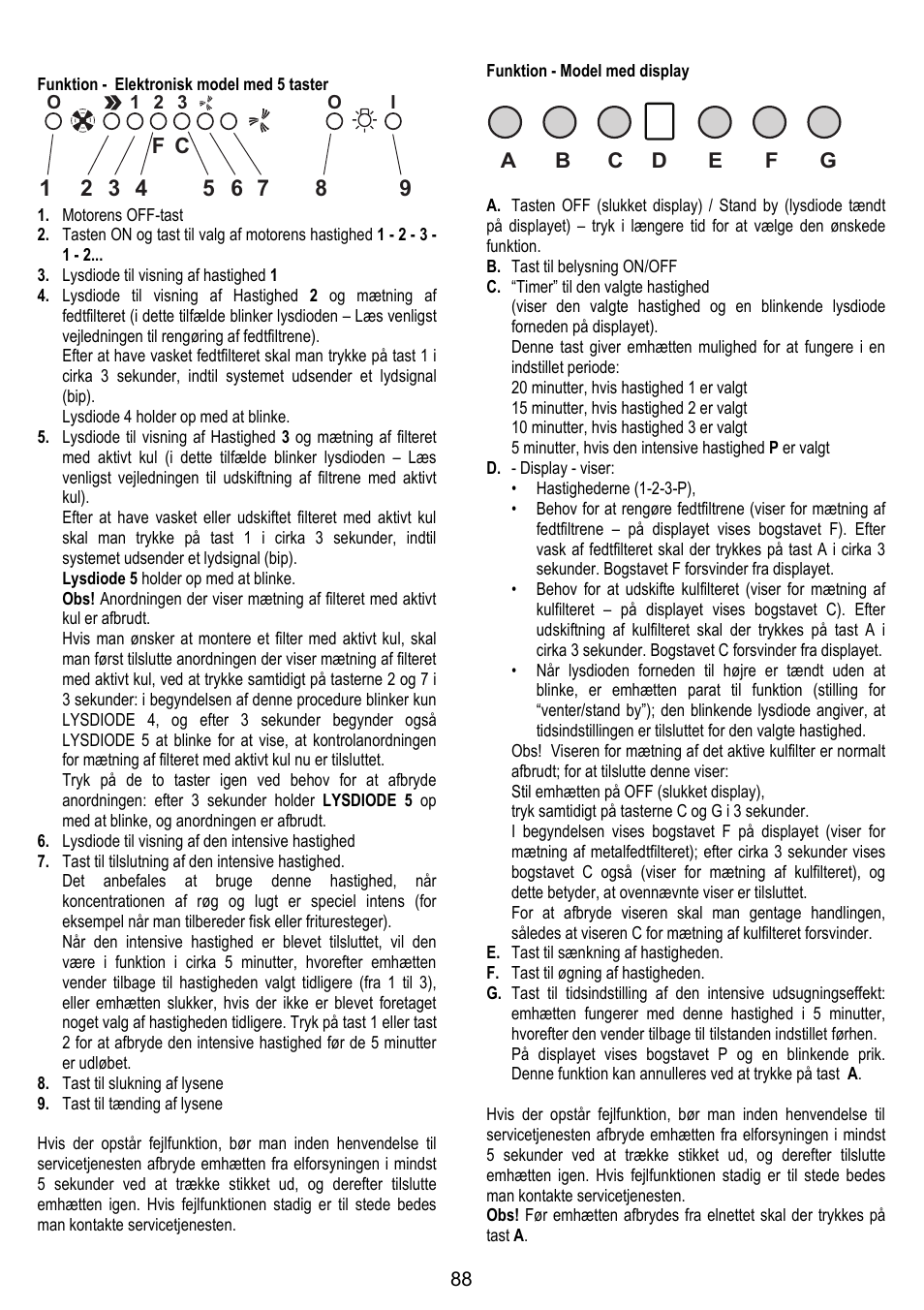 ELICA STENAR User Manual | Page 88 / 132