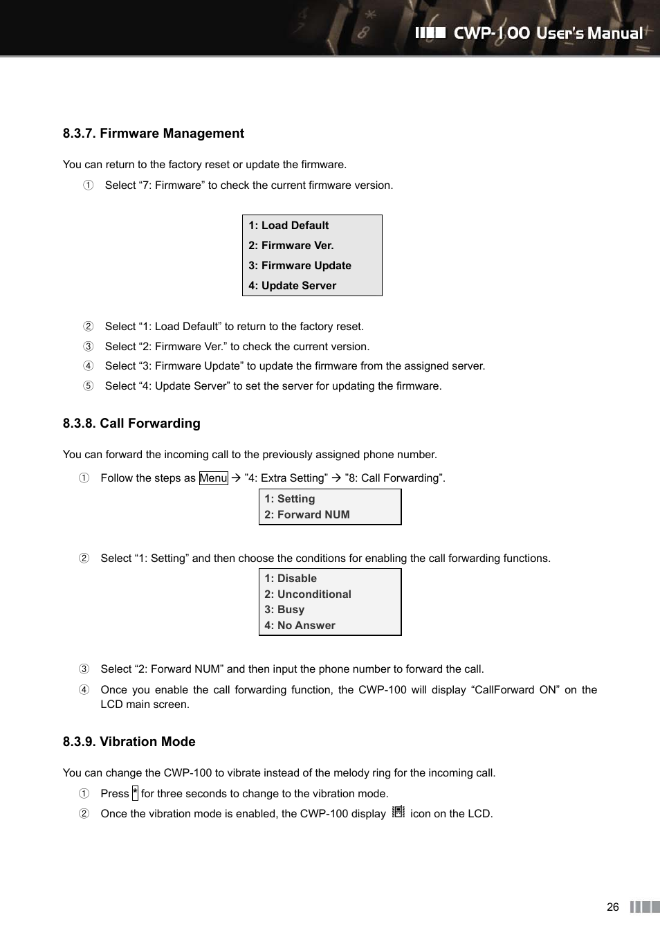 Clipcomm CWP-100 User Manual | Page 27 / 41