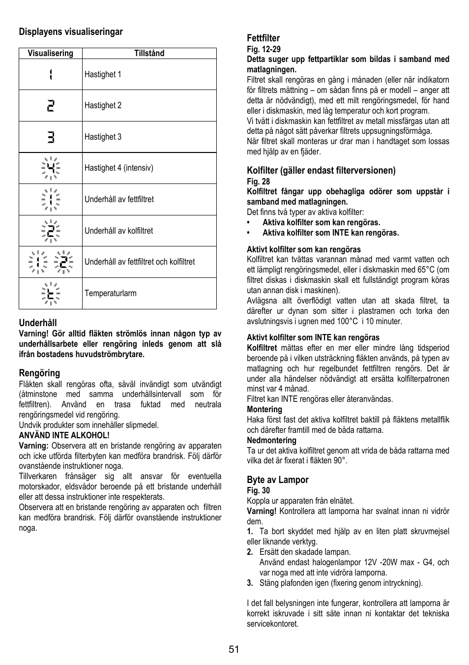 ELICA TRENDY User Manual | Page 51 / 140