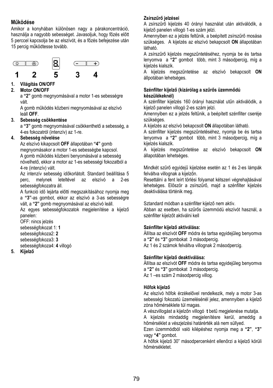 ELICA TRENDY User Manual | Page 79 / 140