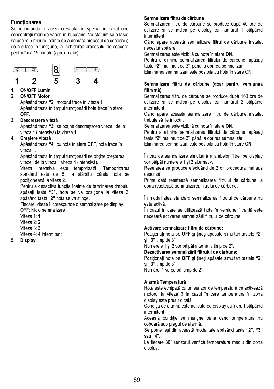 ELICA TRENDY User Manual | Page 89 / 140