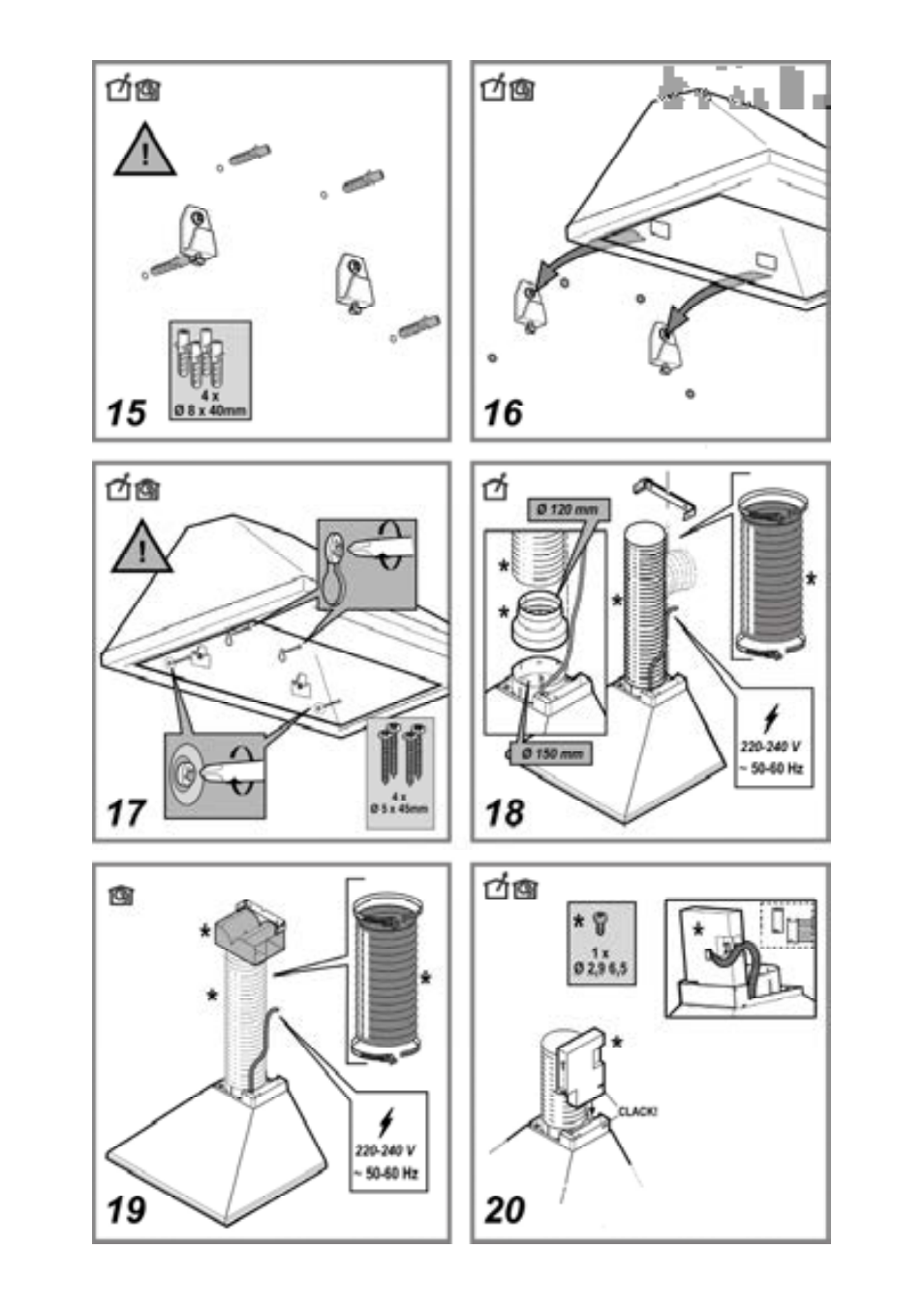 ELICA TROPIC User Manual | Page 5 / 92