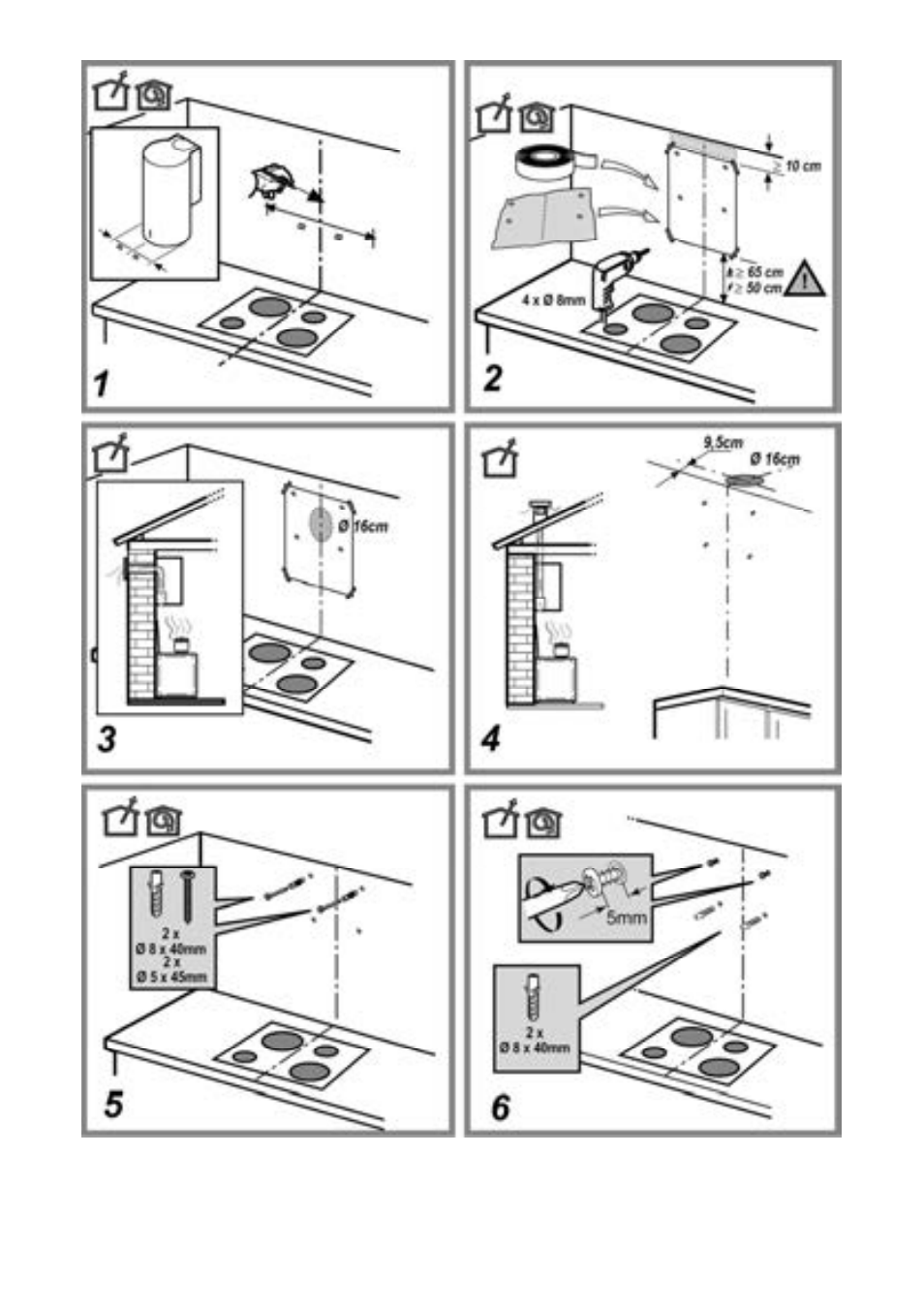 ELICA TUBE User Manual | Page 2 / 96