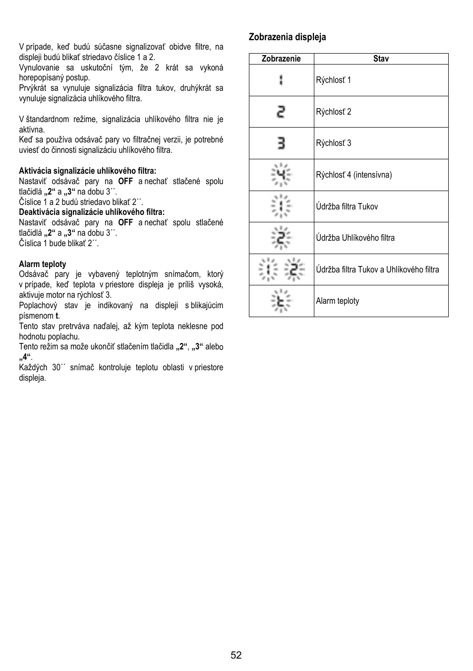 ELICA TUBE User Manual | Page 52 / 96