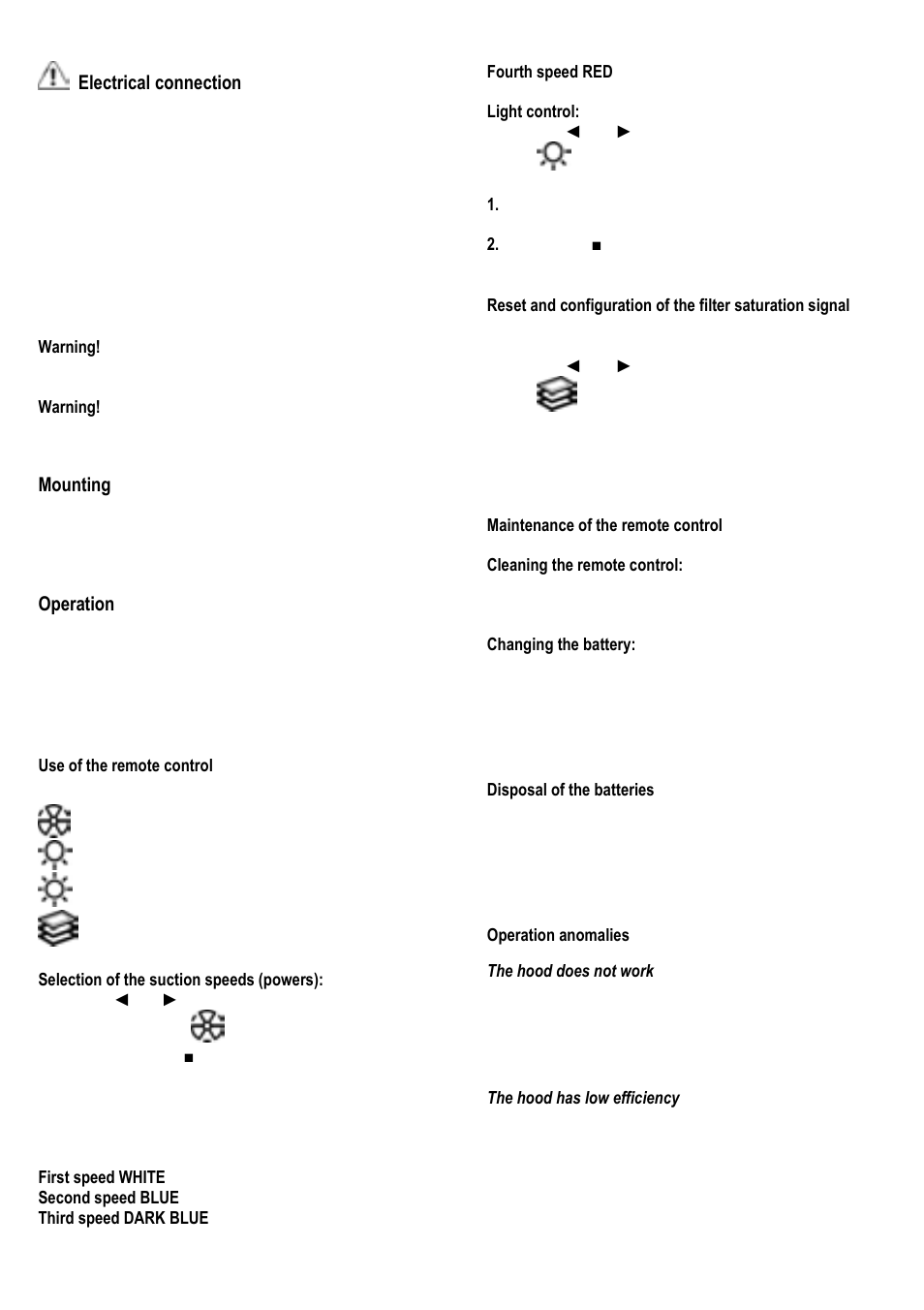 ELICA UP User Manual | Page 13 / 148