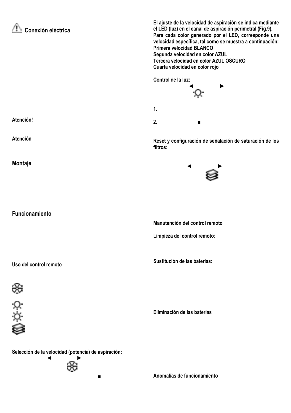 ELICA UP User Manual | Page 33 / 148