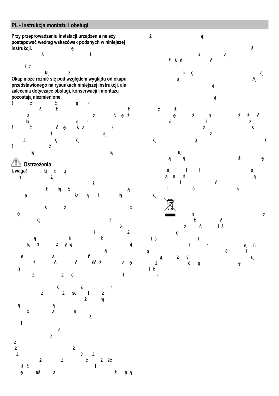 ELICA UP User Manual | Page 65 / 148