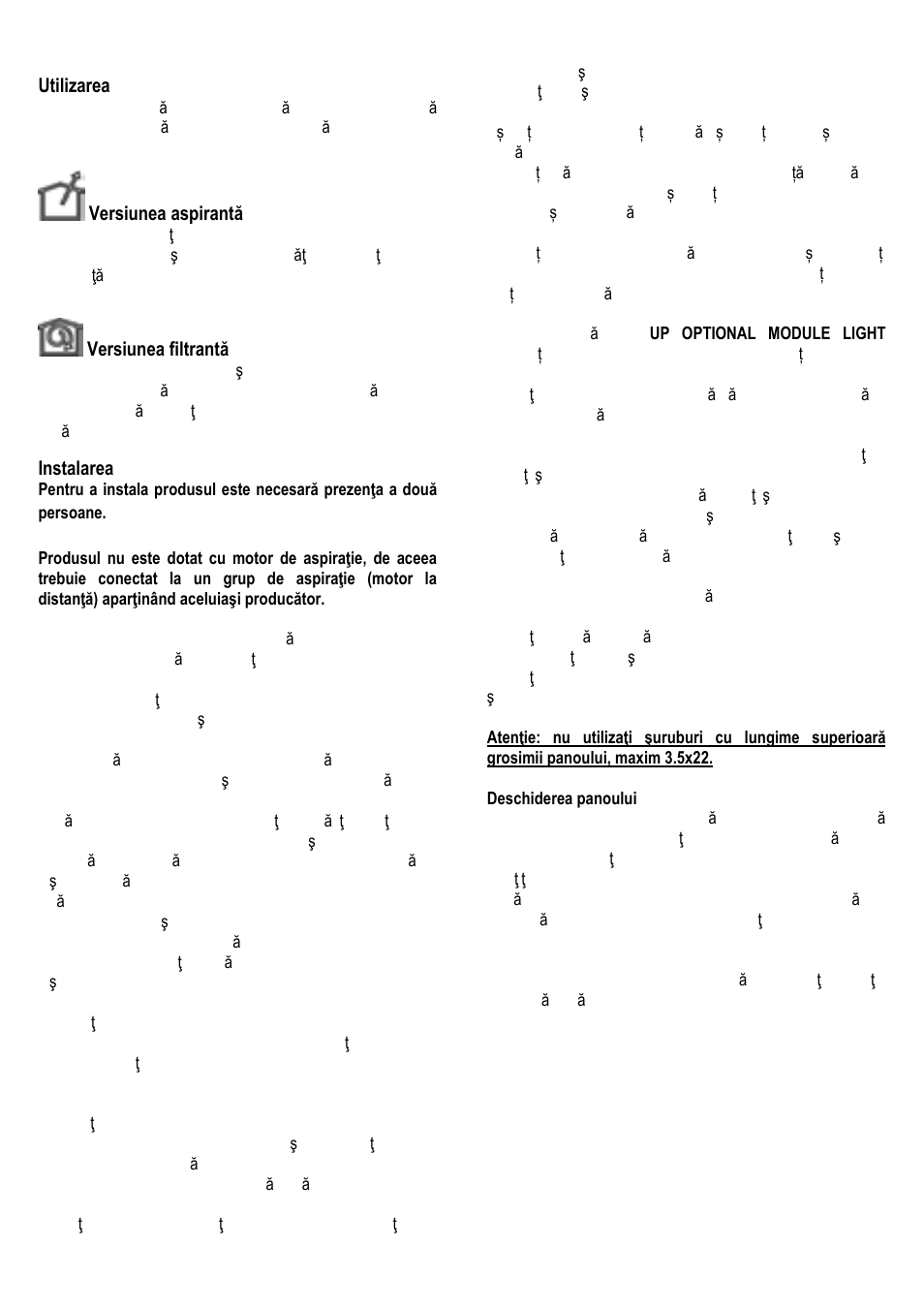 ELICA UP User Manual | Page 91 / 148